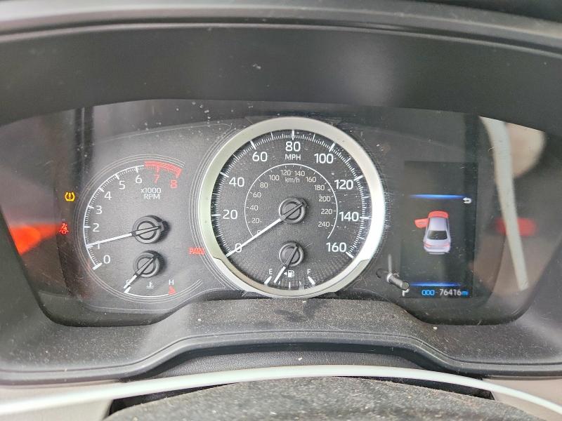 2020 Toyota VIN JTDEPRAE0LJ087946 COPART salvage auction — HAIL, Ks - Cert Of Title-Salvage, sold $6,900 on 2026-07-08 (photo 9)