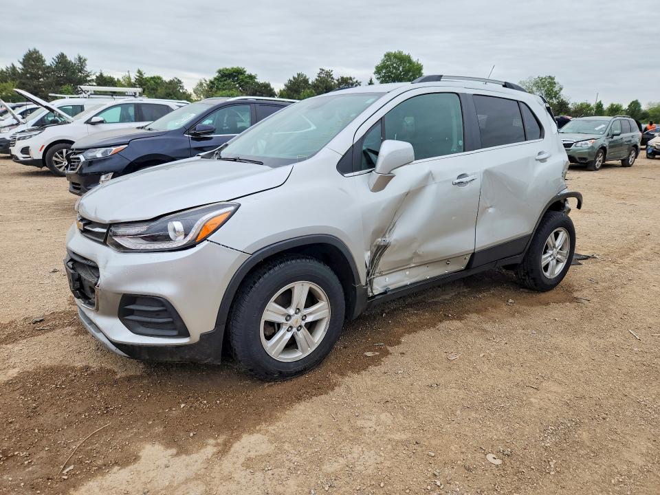 2017 Chevrolet Trax VIN KL7CJPSB2HB197607 COPART salvage auction — REAR END, Il - Salvage Certificate, sold $1,050 on 2026-07-09 (photo 1)