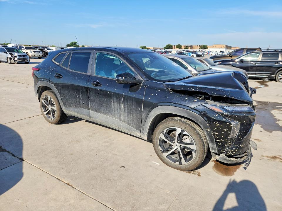 2024 Chevrolet VIN KL77LGE2XRC237077 COPART salvage auction — FRONT END, Tx - Salvage Vehicle Title, sold $1,600 on 2026-07-23 (photo 4)