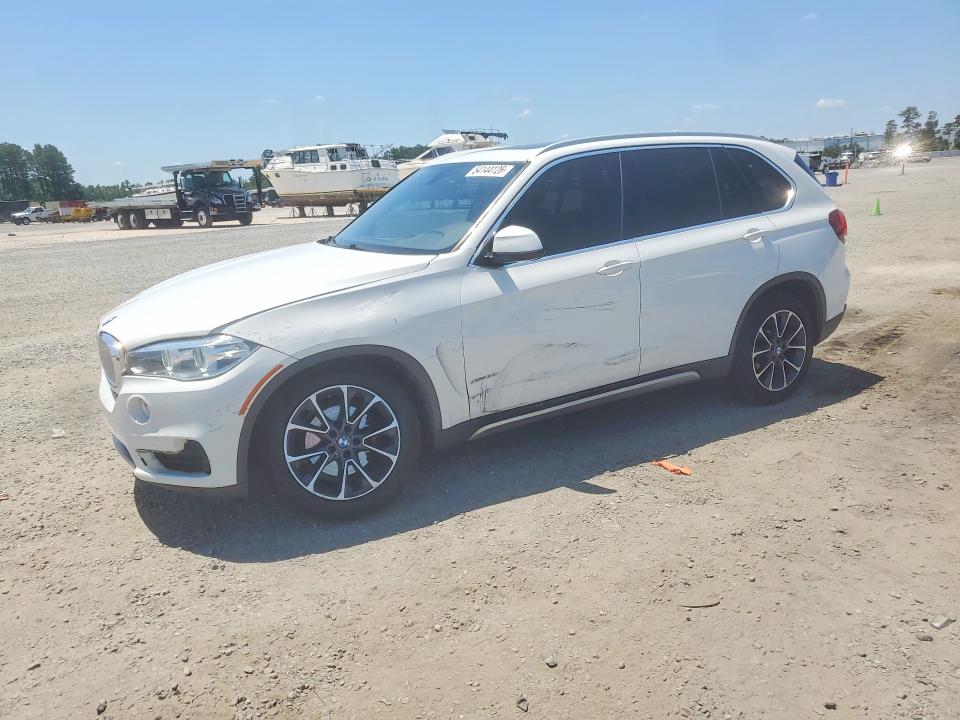 2018 BMW X5 VIN 5UXKR0C50J0Y04580 COPART salvage auction — FRONT END, NC - SALVAGE CERTIFICATE OF TITLE, sold $2,250 on 2026-07-27 (photo 1)
