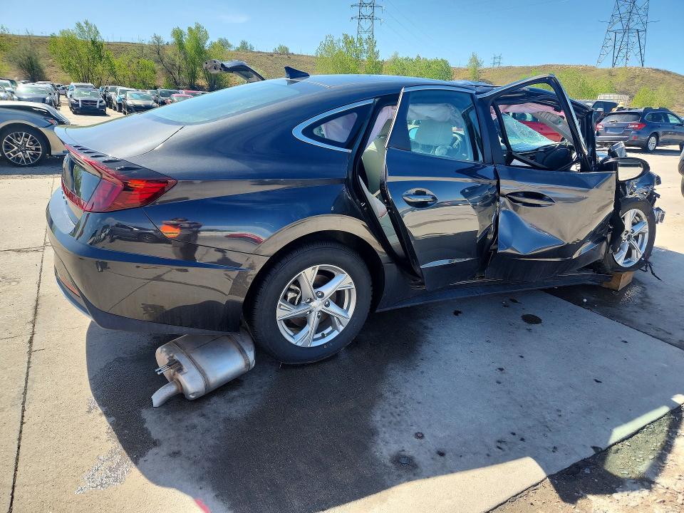 2023 Hyundai Sonata VIN KMHL24JA4PA259225 COPART salvage auction — FRONT END, Co - Salvage Title, sold $1,600 on 2026-07-27 (photo 3)
