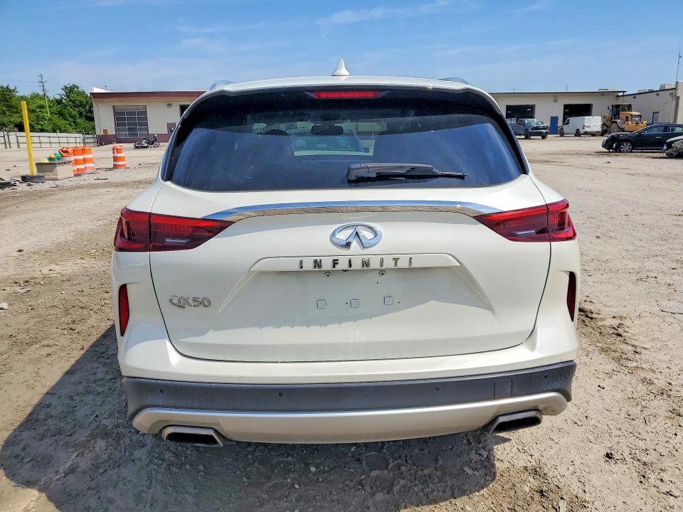 2019 Infiniti Qx50 VIN 3PCAJ5M17KF118911 COPART salvage auction — FRONT END, In - Cert Of Title-Salvage Title, sold $3,350 on 2026-07-10 (photo 6)