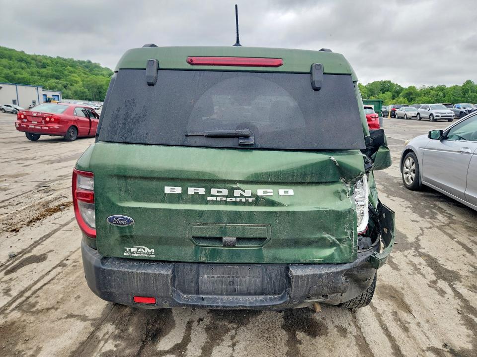 2024 Ford Bronco VIN 3FMCR9B63RRE68211 COPART salvage auction — REAR END, Pa - Certificate Of Salvage, sold $4,600 on 2026-07-02 (photo 6)