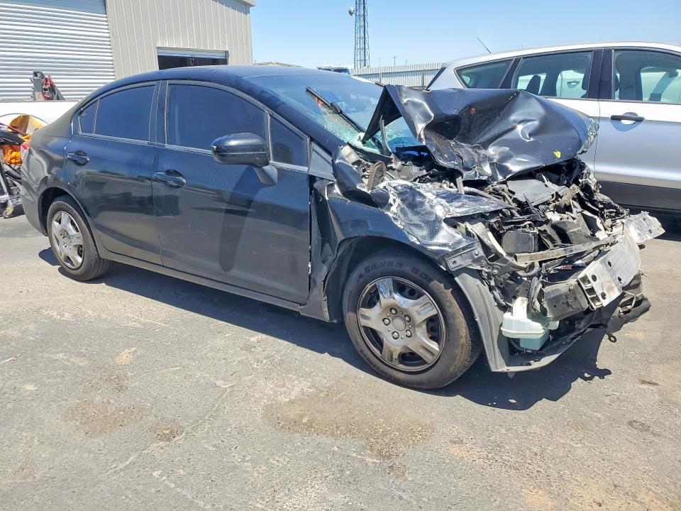 2014 Honda VIN 19XFB2F53EE216801 COPART salvage auction — FRONT END, CA - SALVAGE CERTIFICATE, sold $1,000 on 2026-07-02 (photo 4)