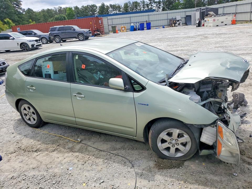 2007 Toyota Prius VIN JTDKB20U673293123 COPART salvage auction — FRONT END, Ga - Cert Of Title-Salvage, sold $300 on 2026-07-06 (photo 4)