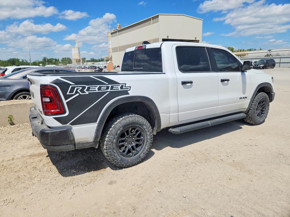 2025 Ram 1500 VIN 1C6SRFLP8SN594053 COPART salvage auction — Minor Dent/Scratches, MO - SALVAGE CERTIFICATE OF TITLE, sold $31,250 on 2026-06-16 (photo 3)