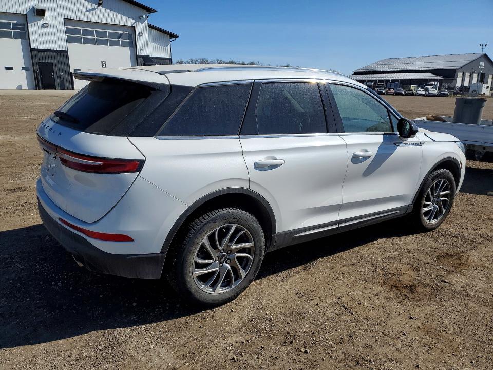 2022 Lincoln VIN 5LMCJ1D9XNUL00565 COPART salvage auction — FRONT END, AB - BOS - SALVAGE, sold $7,000 on 2026-07-02 (photo 3)
