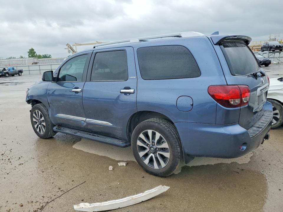 2020 Toyota Sequoia VIN 5TDJY5G19LS180492 COPART salvage auction — FRONT END, Ks - Cert Of Title-Salvage, sold $20,700 on 2026-07-09 (photo 2)