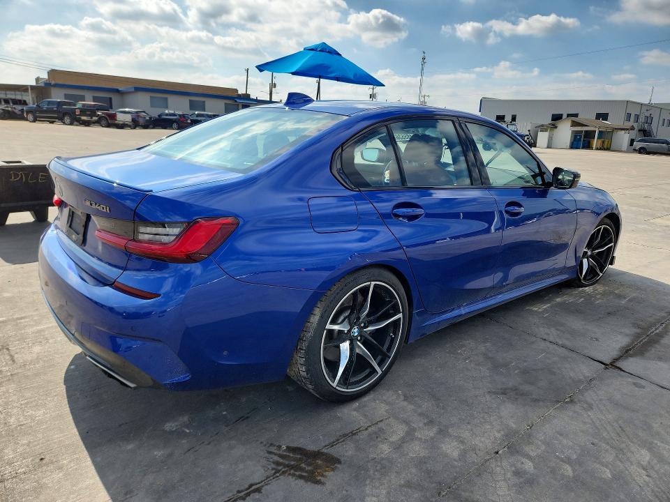 2020 BMW VIN WBA5U7C06LFH66265 COPART salvage auction — SIDE, Tx - Salvage Vehicle Title, sold $22,000 on 2026-08-17 (photo 3)