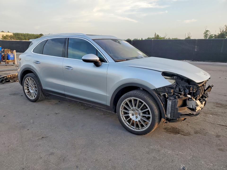 2019 Porsche Cayenne VIN WP1AA2AY1KDA11410 COPART salvage auction — FRONT END, Fl - Cert Of Title Slvg Rebuildable, sold $15,000 on 2026-07-09 (photo 4)
