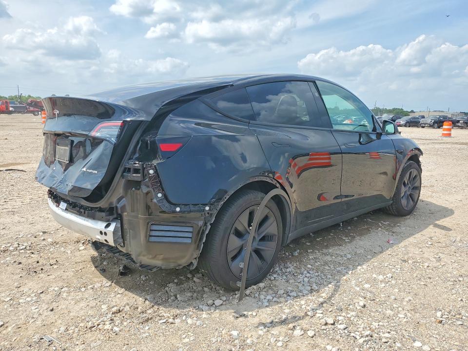 2025 Tesla VIN 7SAYGDEE9SA369468 COPART salvage auction — REAR END, Tx - Salvage Vehicle Title, sold $13,200 on 2026-07-03 (photo 3)