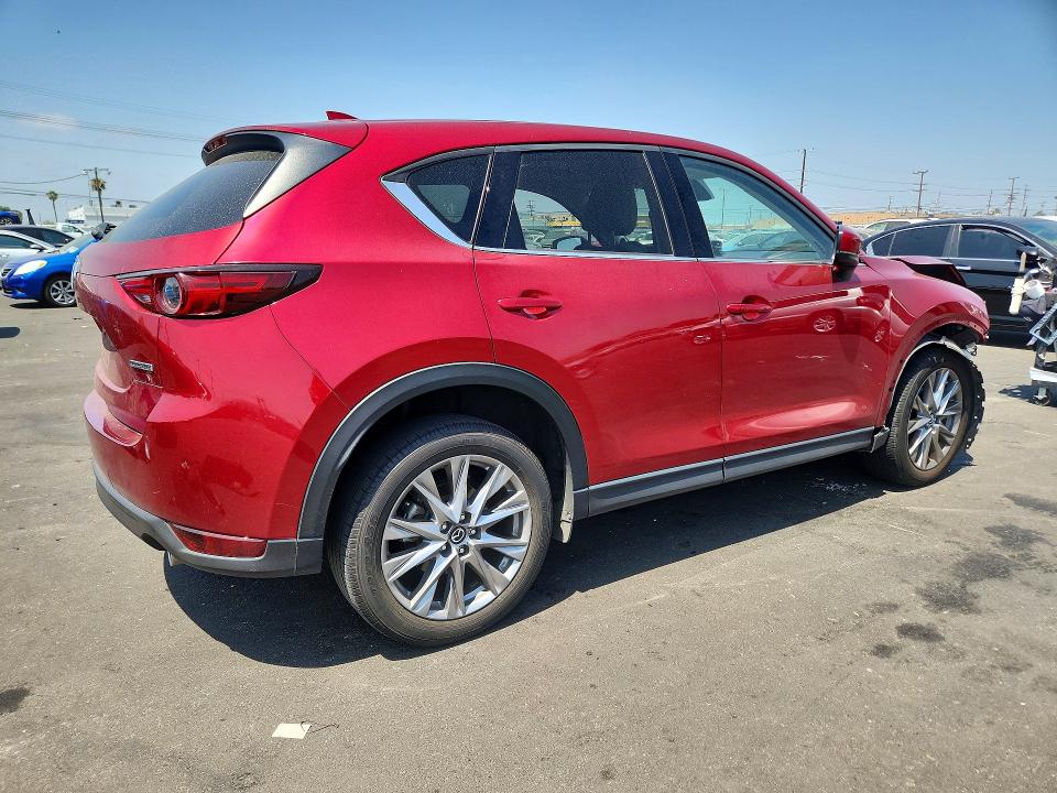 2021 Mazda Cx-5 VIN JM3KFADM1M0421670 COPART salvage auction — FRONT END, Ca - Salvage Certificate, sold $6,000 on 2026-07-20 (photo 3)
