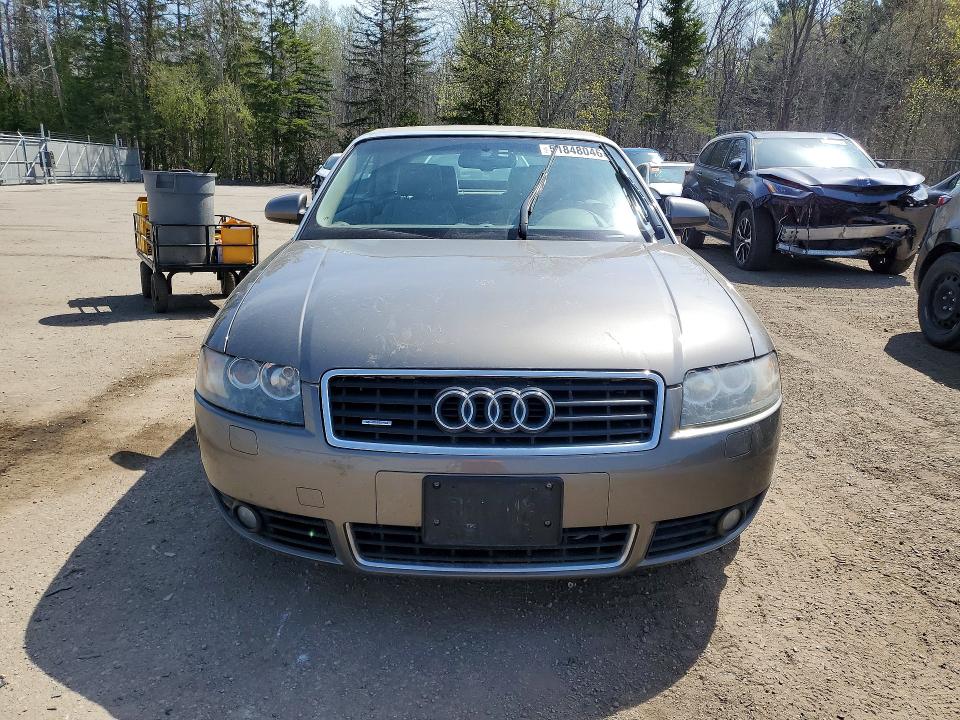 2005 Audi A4 VIN WAUET48H65K021166 COPART salvage auction — VANDALISM, On - Permit Salvage, sold $475 on 2026-07-02 (photo 5)
