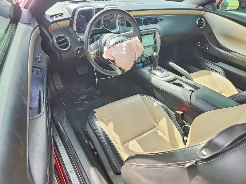 2011 Chevrolet Camaro VIN 2G1FK1EJ6B9171266 COPART salvage auction — FRONT END, Tx - Salvage Vehicle Title, sold $7,200 on 2026-07-18 (photo 8)