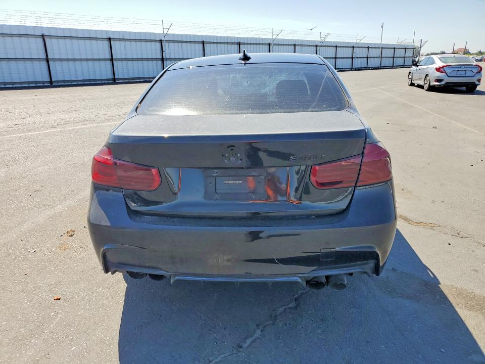2016 BMW 3er VIN WBA8B3G50GNT62517 COPART salvage auction — FRONT END, Ca - Salvage Certificate, sold $70 on 2026-07-27 (photo 6)
