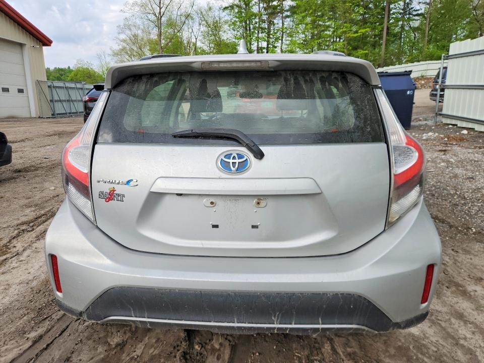 2018 Toyota Prius VIN JTDKDTB39J1606446 COPART salvage auction — FRONT END, Vt - Cert Of Title-Salvage Vehicle, sold $3,000 on 2026-07-20 (photo 6)