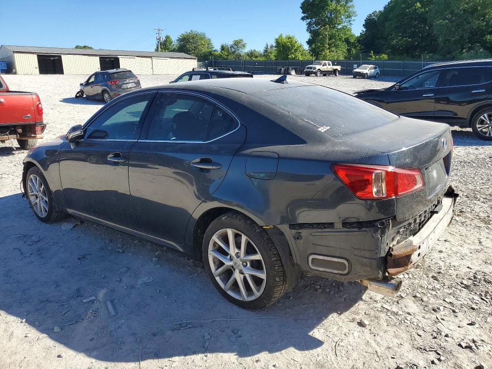 2011 Lexus Is 250 VIN JTHCF5C25B2035144 COPART salvage auction — FRONT END, Tn - Salvage Certificate, sold $625 on 2026-07-28 (photo 2)