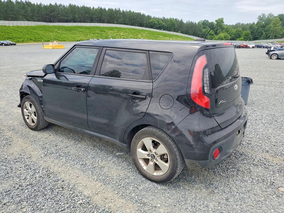 2018 Kia Soul VIN KNDJN2A28J7541176 COPART salvage auction — FRONT END, Nc - Salvage Certificate Of Title, sold $625 on 2026-07-02 (photo 2)