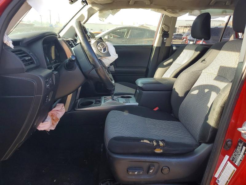2014 Toyota 4runner VIN JTEZU5JR7E5065021 COPART salvage auction — FRONT END, Ca - Dis/Dlr/Exp Only Clean Title, sold $7,800 on 2026-07-09 (photo 7)