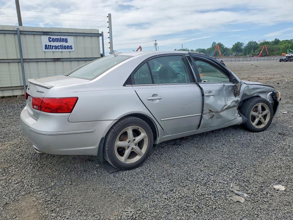 2009 Hyundai Sonata VIN 5NPEU46F29H449774 COPART salvage auction — SIDE, Nj - Cert Of Title-Salvage, sold $350 on 2026-07-28 (photo 3)