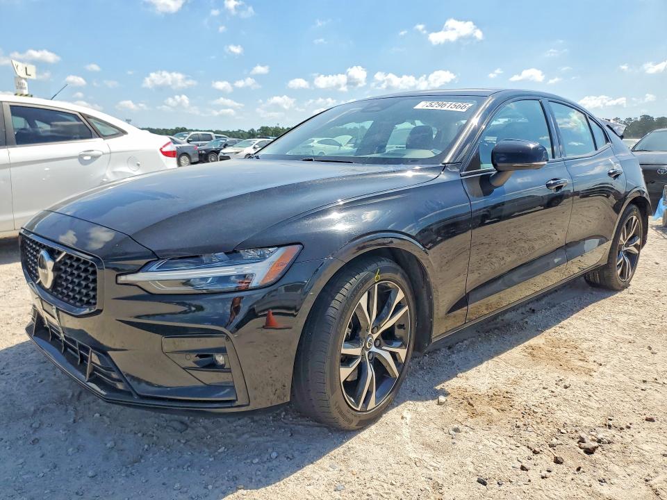 2024 Volvo S60 VIN 7JRL12FK7RG324986 COPART salvage auction — REAR END, Tx - Salvage Vehicle Title, sold $5,700 on 2026-07-10 (photo 1)