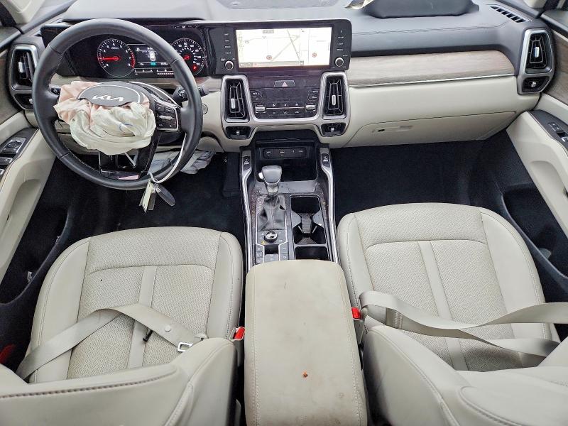 2023 Kia Sorento VIN 5XYRHDLF3PG230935 COPART salvage auction — FRONT END, Tx - Salvage Vehicle Title, sold $11,800 on 2026-07-10 (photo 8)