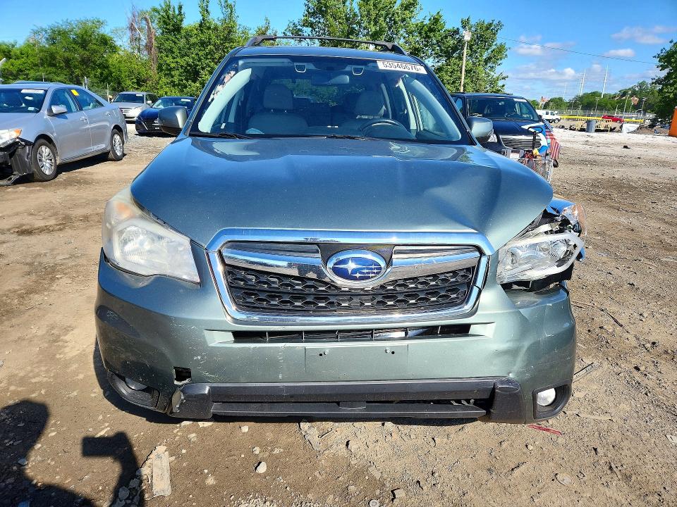 2015 Subaru Forester VIN JF2SJAWC5FH528108 COPART salvage auction — FRONT END, Md - Cert Of Salvage > 75% Damage, sold $550 on 2026-07-02 (photo 5)