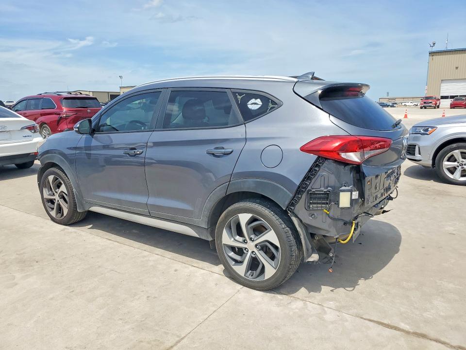 2018 Hyundai VIN KM8J33ALXJU745592 COPART salvage auction — REAR END, Tx - Salvage Vehicle Title, sold $3,700 on 2026-07-23 (photo 2)