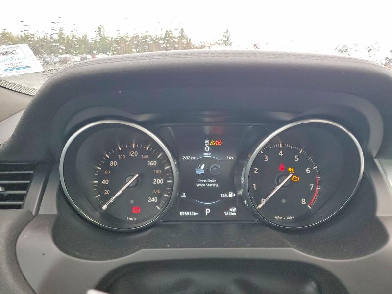 2017 Land rover RANGE ROVER VIN SALVP2BG6HH178041 COPART salvage auction — FRONT END, Ns - Salvage Title, sold $2,150 on 2026-07-30 (photo 9)