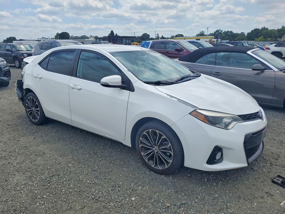 2016 Toyota Corolla VIN 5YFBURHE4GP488855 COPART salvage auction — REAR END, CA - SALVAGE CERTIFICATE, sold $3,500 on 2026-07-14 (photo 4)