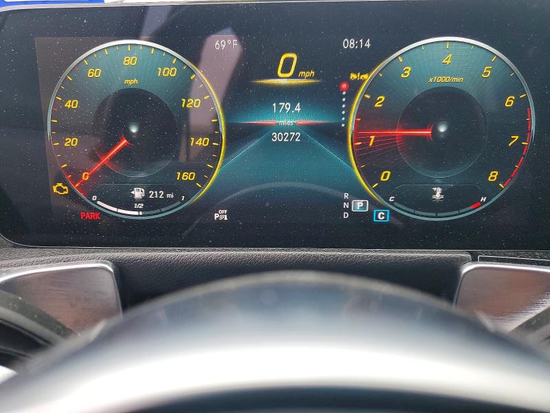 2023 Mercedes-benz VIN W1N4M4GB6PW313901 COPART salvage auction — FRONT END, Tx - Salvage Vehicle Title, sold $16,700 on 2026-07-16 (photo 9)