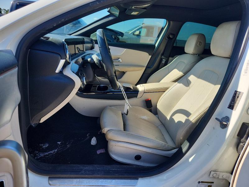 2020 Mercedes-benz A-klasse VIN W1K3G4EB7LJ235302 COPART salvage auction — FRONT END, TX - SALVAGE VEHICLE TITLE, sold $3,950 on 2026-07-31 (photo 7)