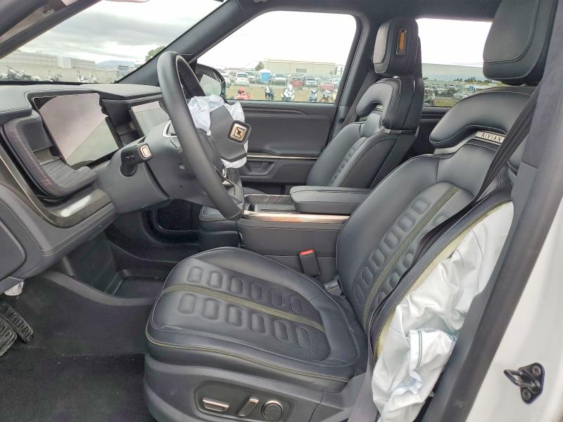 2025 Rivian VIN 7FCTGBAA5SN035063 COPART salvage auction — FRONT END, Ca - Salvage Certificate, sold $20,100 on 2026-07-20 (photo 7)