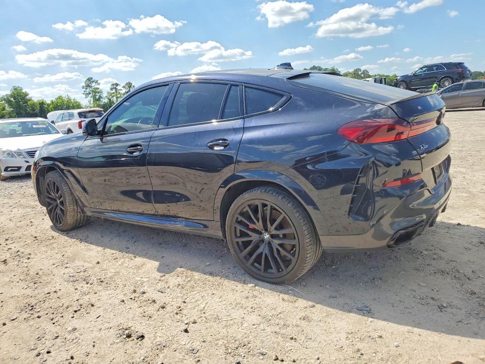 2022 BMW X6 VIN 5UXCY8C02N9M16259 COPART salvage auction — WATER/FLOOD, Tx - Salvage Title-Flood Damage, sold $23,100 on 2026-07-17 (photo 2)