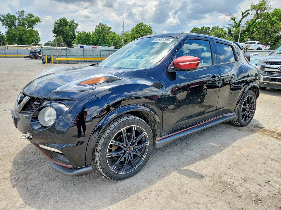 2017 Nissan Juke VIN JN8AF5MR2HT700772 COPART salvage auction — HAIL, Ks - Cert Of Title-Salvage, sold $2,100 on 2026-07-29 (photo 1)