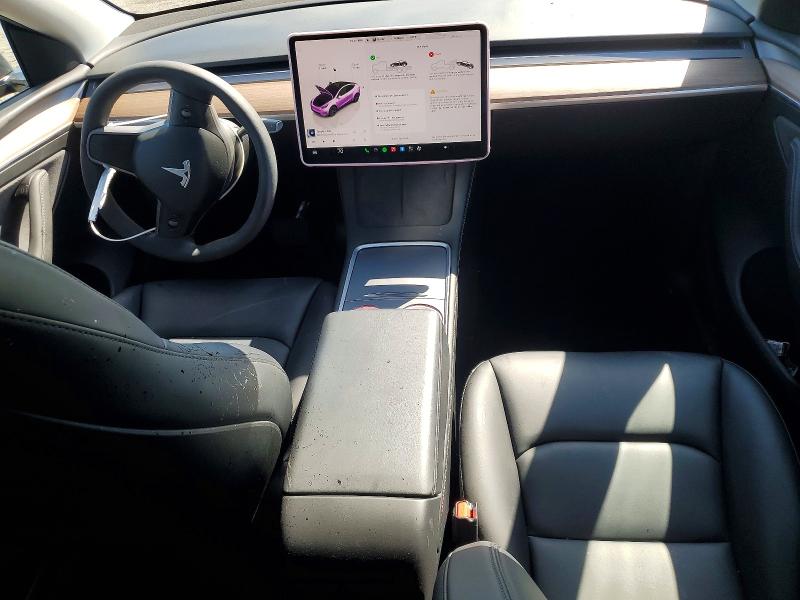 2025 Tesla VIN 7SAYGDEE1SF281758 COPART salvage auction — REAR END, Ca - Salvage Certificate, sold $11,500 on 2026-07-10 (photo 8)