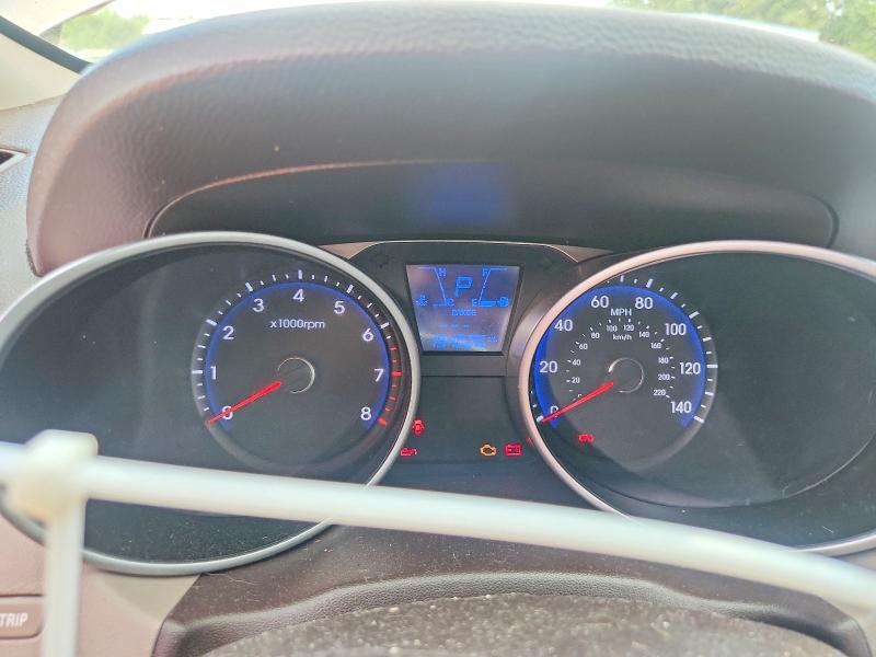 2012 Hyundai Tucson VIN KM8JU3AC7CU486561 COPART salvage auction — REAR END, GA - CERT OF TITLE-SALVAGE, sold $2,100 on 2026-07-17 (photo 9)