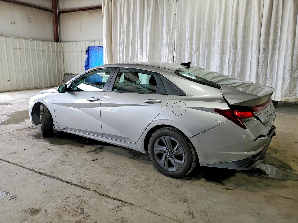 2021 Hyundai Elantra VIN 5NPLM4AG1MH045820 COPART salvage auction — REAR END, Ny - Mv-907A Salvage Certificate, sold $2,350 on 2026-07-13 (photo 2)