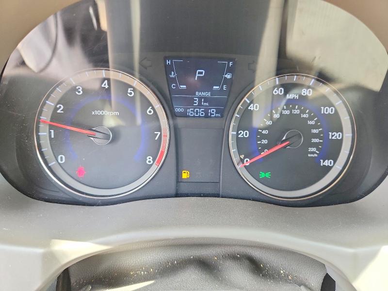 2013 Hyundai Accent VIN KMHCU4AE1DU441830 COPART salvage auction — REAR END, Tx - Salvage Vehicle Title, sold $650 on 2026-07-13 (photo 9)
