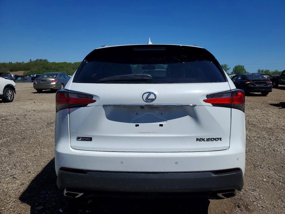 2017 Lexus Nx VIN JTJBARBZ1H2128766 COPART salvage auction — FRONT END, Il - Salvage Certificate, sold $8,400 on 2026-07-22 (photo 6)