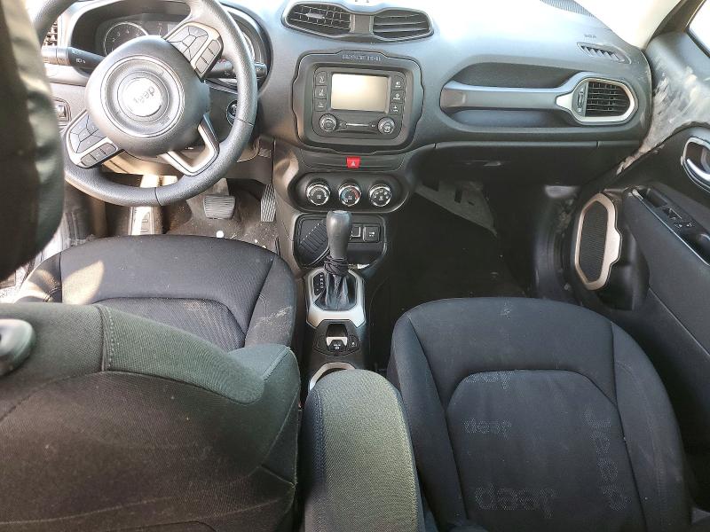 2017 Jeep Renegade VIN ZACCJAAB5HPG06528 COPART salvage auction — FRONT END, Tx - Salvage Vehicle Title, sold $1,150 on 2026-07-13 (photo 8)