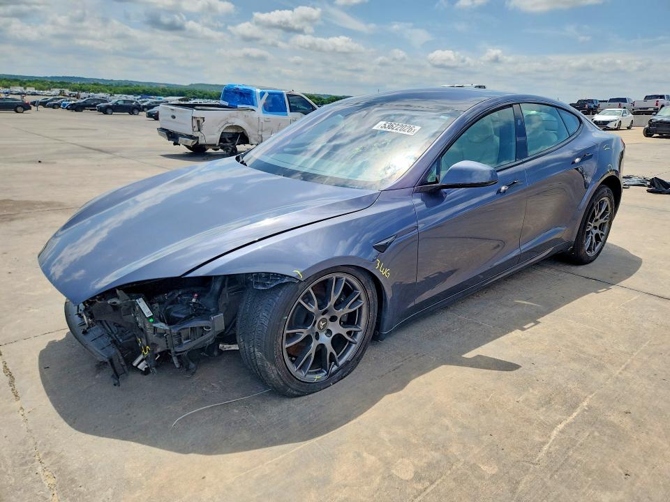 2023 Tesla Model s VIN 5YJSA1E5XPF523280 — COPART salvage auction photo