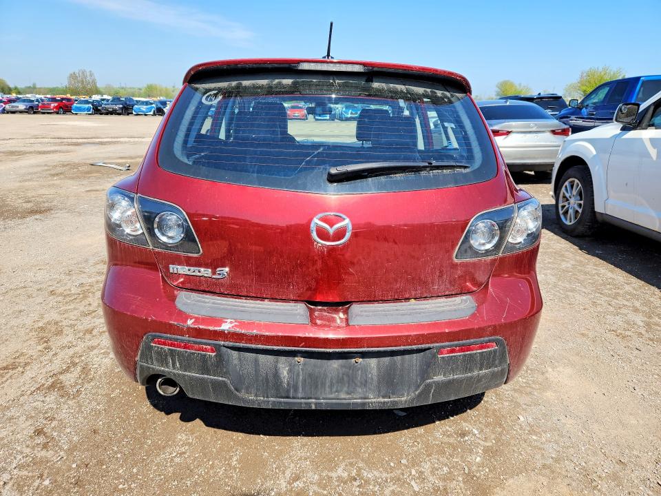 2008 Mazda 3 VIN JM1BK343681108248 COPART salvage auction — FRONT END, On - Permit Salvage, sold $250 on 2026-07-07 (photo 6)