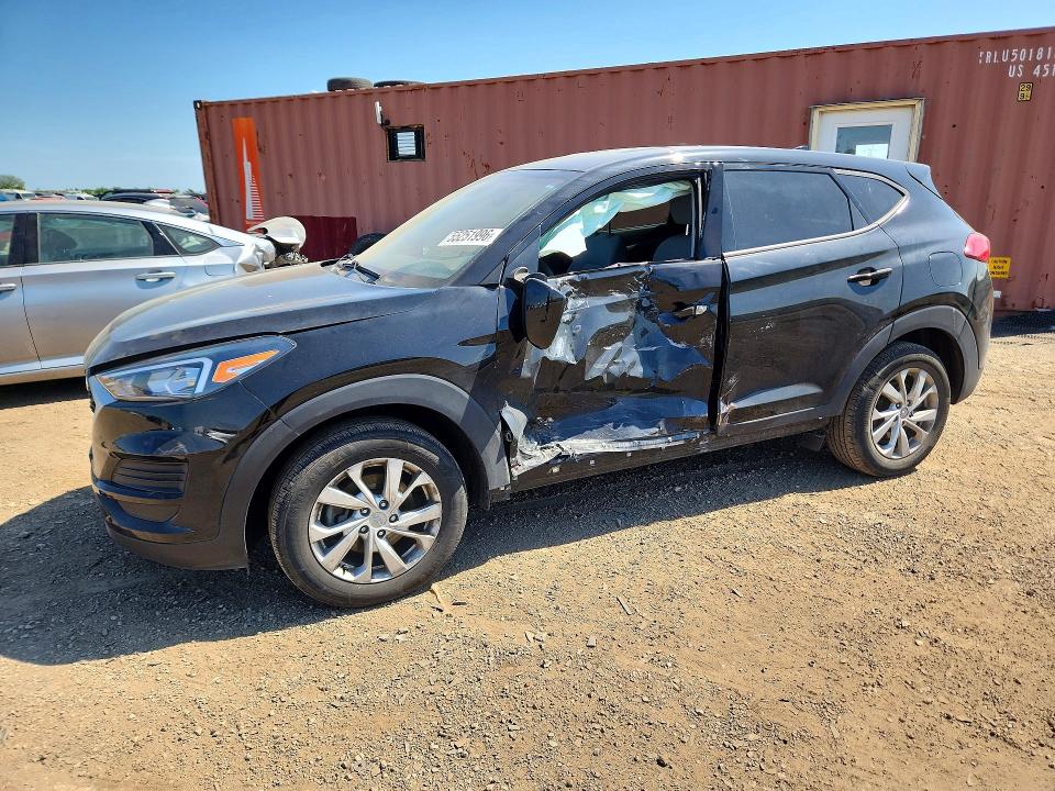 2019 Hyundai Tucson VIN KM8J23A48KU941821 COPART salvage auction — SIDE, Il - Salvage Certificate, sold $2,800 on 2026-07-02 (photo 1)