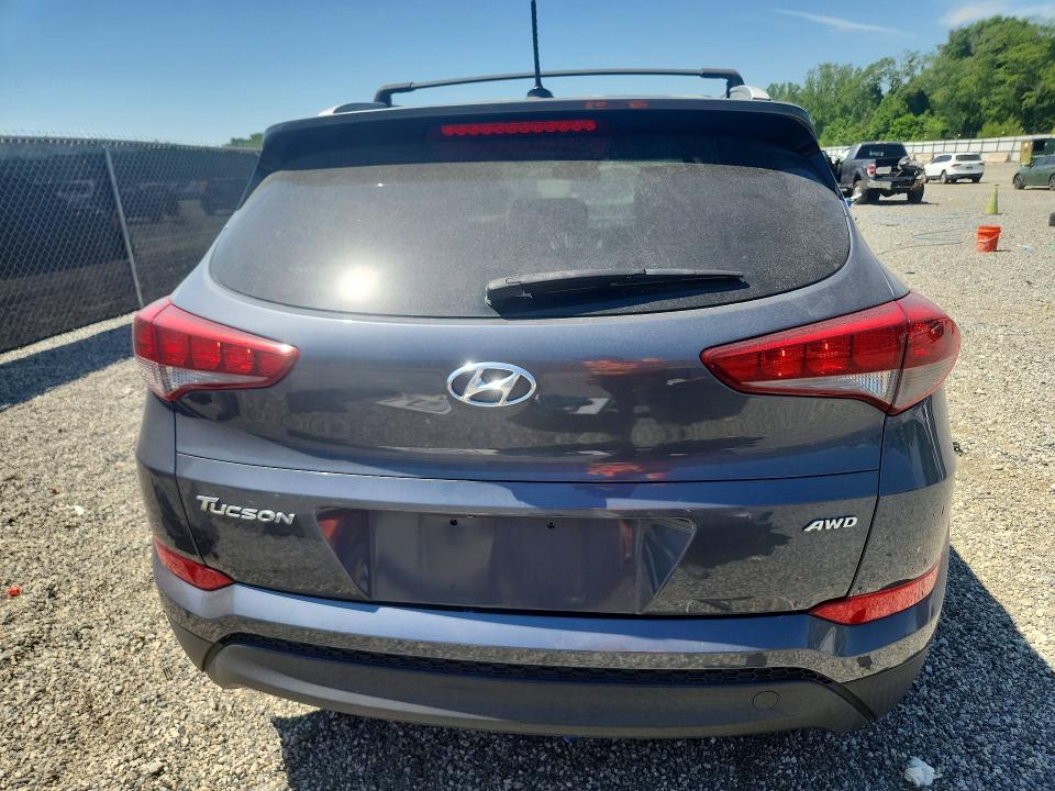 2017 Hyundai Tucson VIN KM8J3CA42HU296718 COPART salvage auction — FRONT END, Sc - Cert Of Title-Salvage, sold $2,200 on 2026-07-06 (photo 6)