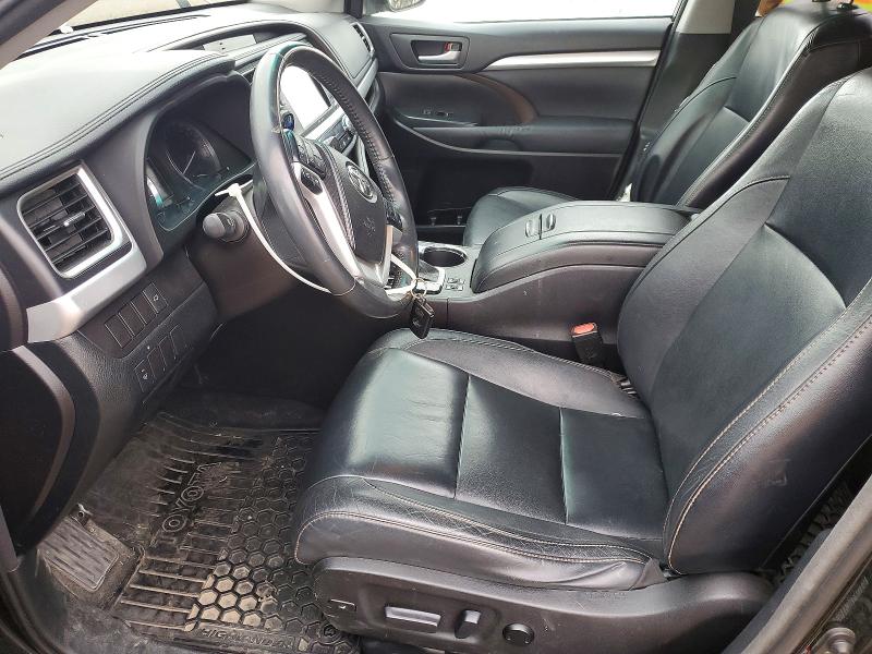 2014 Toyota Highlander VIN 5TDJKRFH6ES058134 COPART salvage auction — SIDE, Ab - Bos - Salvage, sold $12,400 on 2026-07-14 (photo 7)