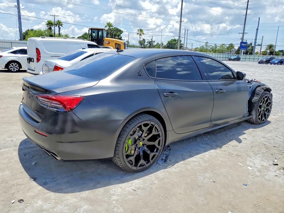 2018 Maserati VIN ZAM56YRA7J1286449 COPART salvage auction — FRONT END, FL - CERT OF TITLE SLVG REBUILDABLE, sold $3,300 on 2026-08-01 (photo 3)