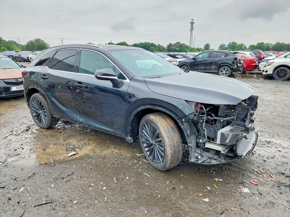 2025 Lexus VIN 2T2BBMCAXSC087456 COPART salvage auction — FRONT END, Va - Cert Of Title - Salvage, sold $28,250 on 2026-07-08 (photo 4)