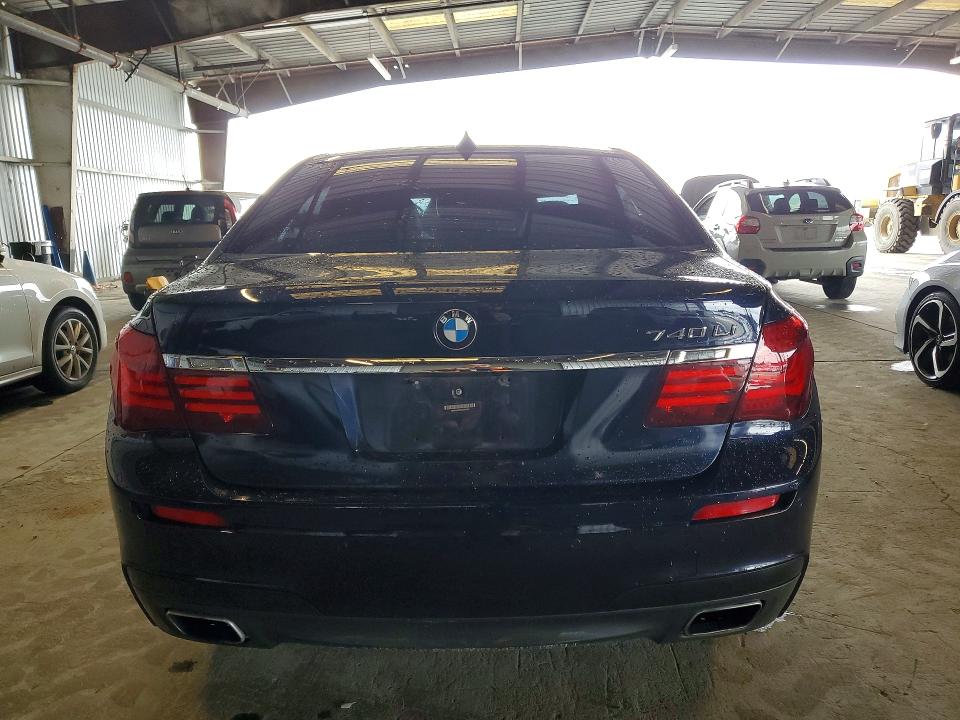2015 BMW 7 series VIN WBAYE4C56FD947285 COPART salvage auction — FRONT END, CA - SALVAGE CERTIFICATE, sold $1,200 on 2026-07-20 (photo 6)