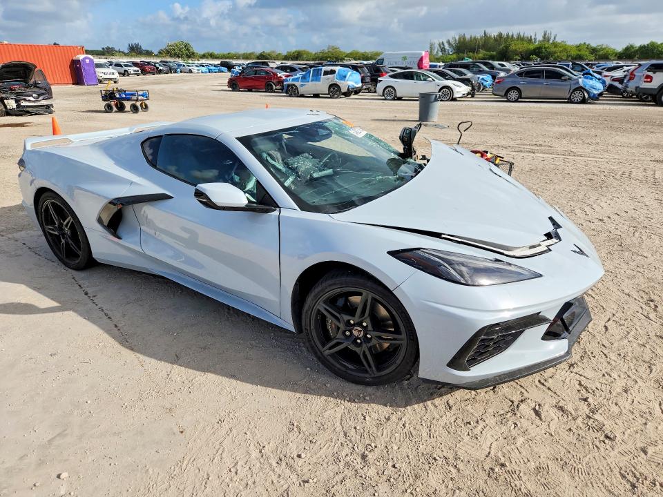 2024 Chevrolet Corvette stingray VIN 1G1YA2D48R5117102 COPART salvage auction — FRONT END, Fl - Cert Of Title Slvg Rebuildable, sold $18,900 on 2026-07-08 (photo 4)